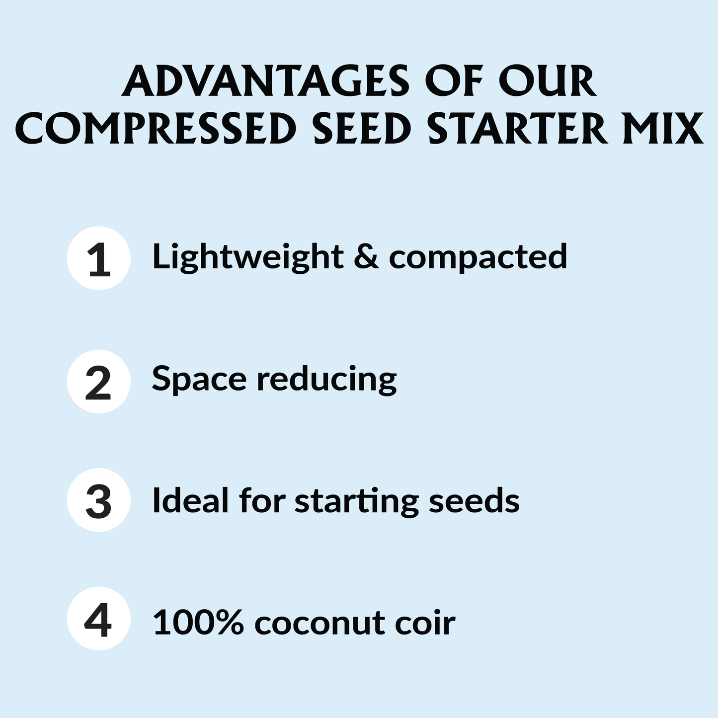 Ferry-Morse Organic Seed Starter Mix Compressed Soil