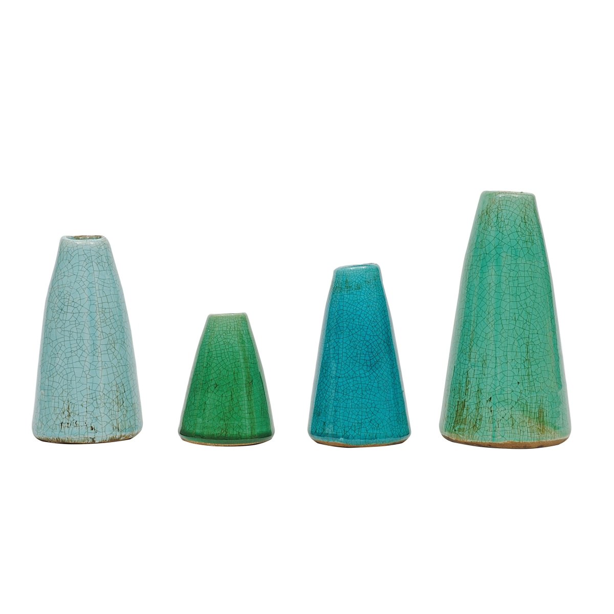 Green & Terracotta Vases
