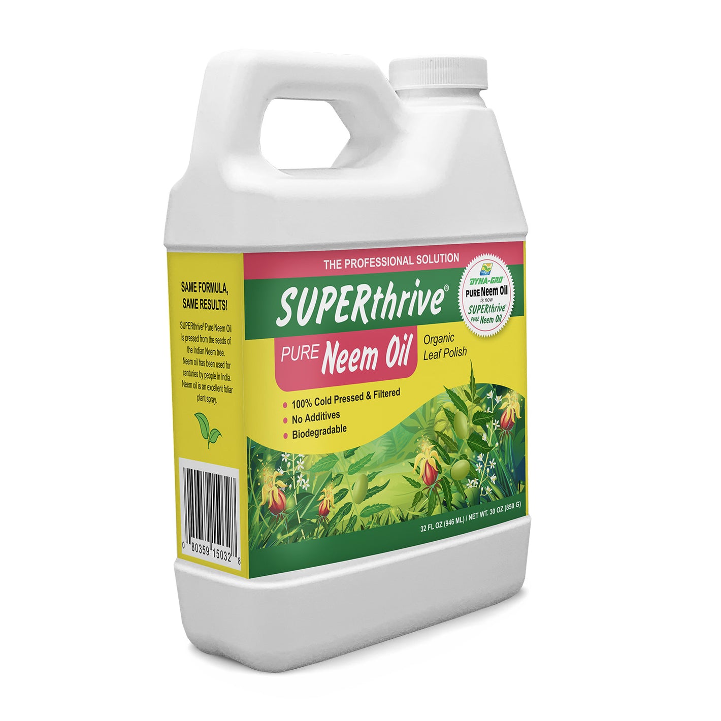 SUPERthrive Organic Neem Oil Leaf Polish, 32 oz - Ferry - Morse