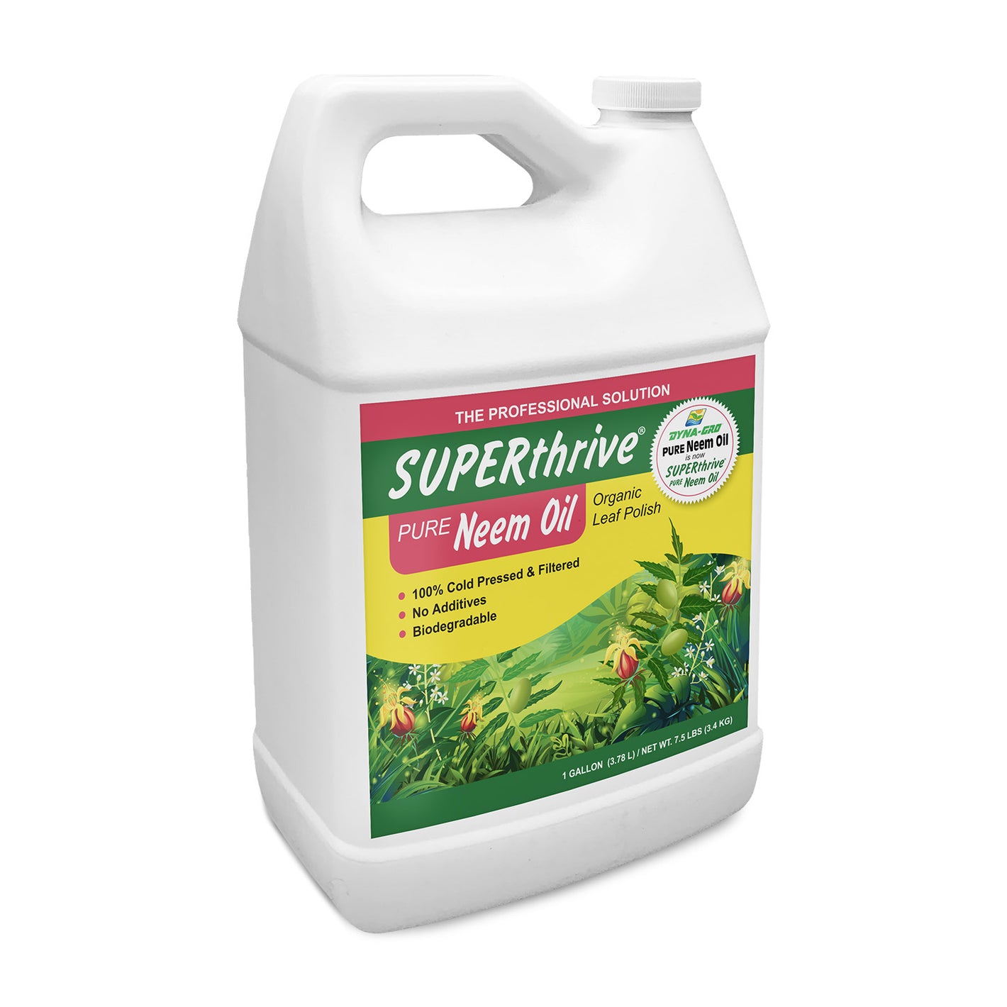 SUPERthrive Organic Neem Oil Leaf Polish, 1 gallon