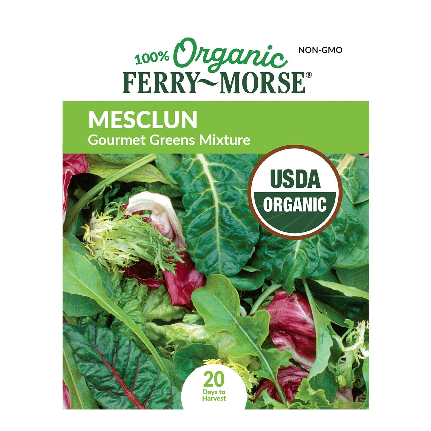 Mesclun, Gourmet Greens Mixture Organic Seeds