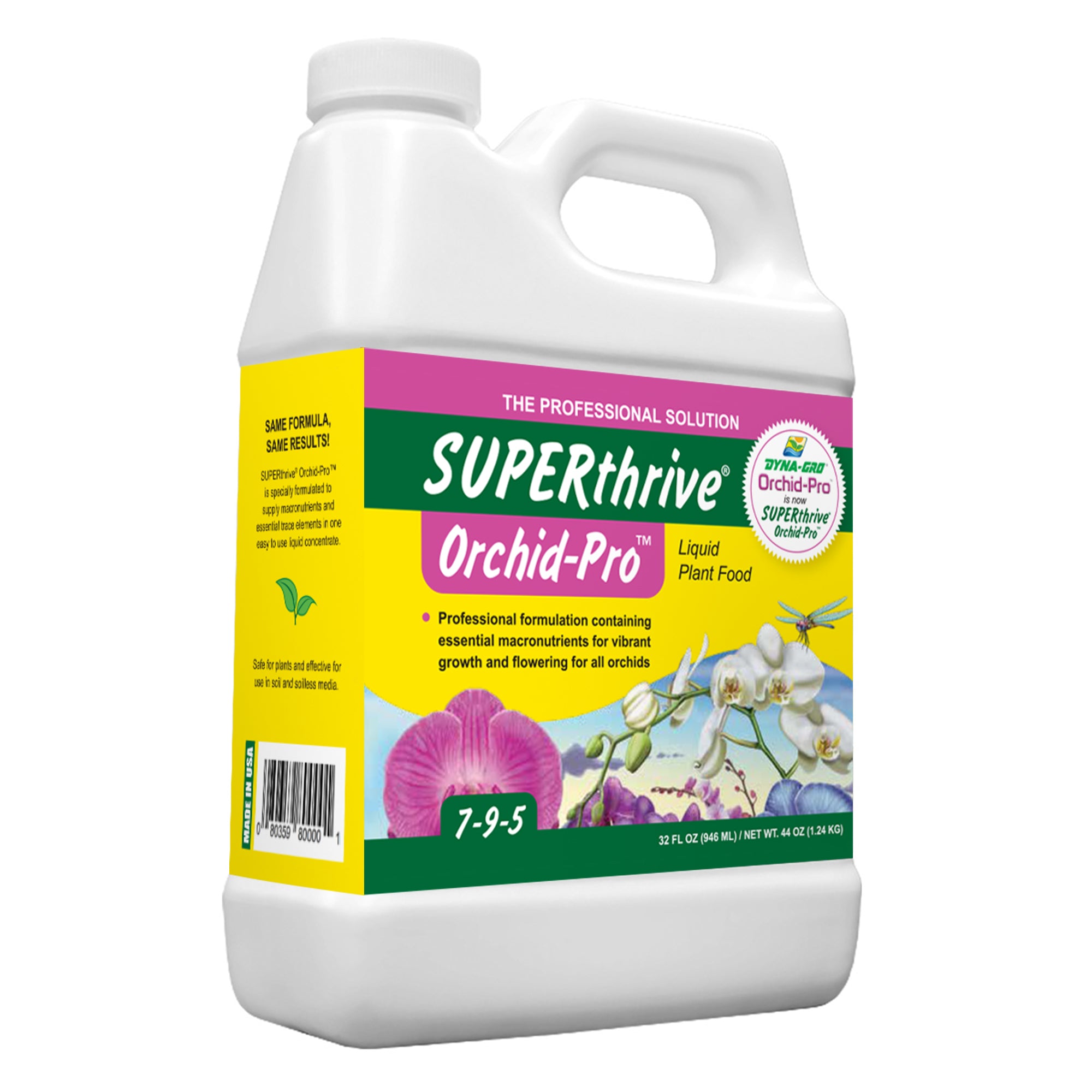 Superthrive Orchid-Pro plant food container on a white background