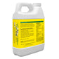 White container with a yellow label on a white background