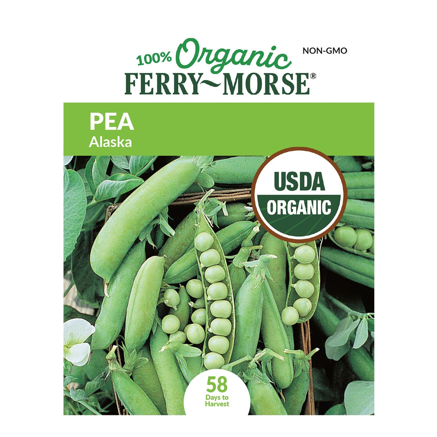 Pea, Alaska Organic Seeds