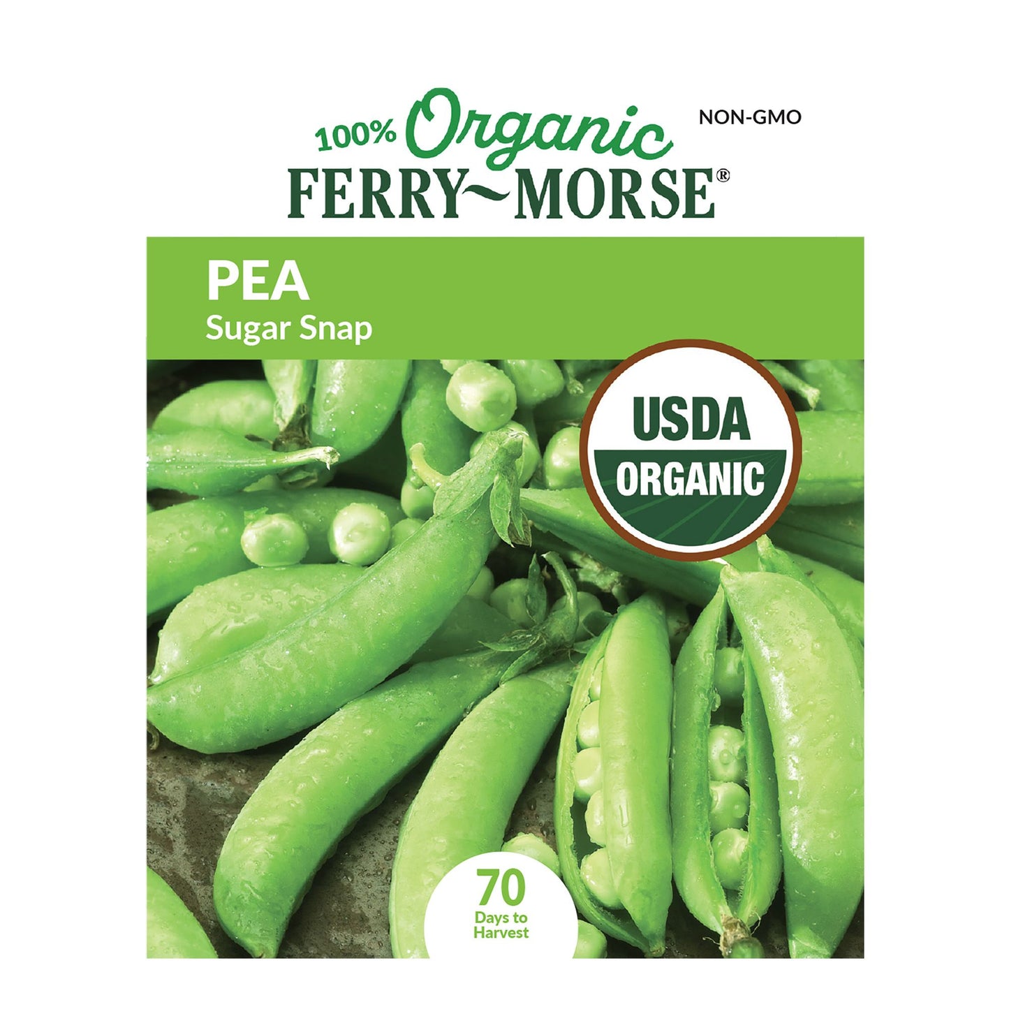 Pea, Sugar Snap Organic Seeds