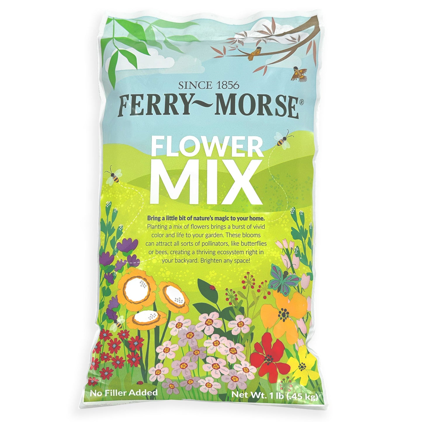 Bird Lover’s Mix Bulk Wildflower Seeds, 1lb