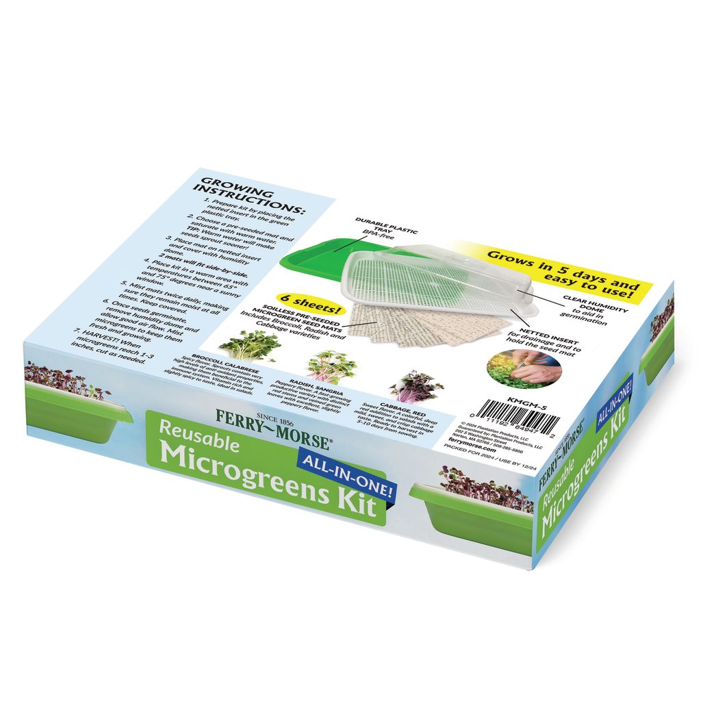 Reusable All-In-One Microgreen Kit