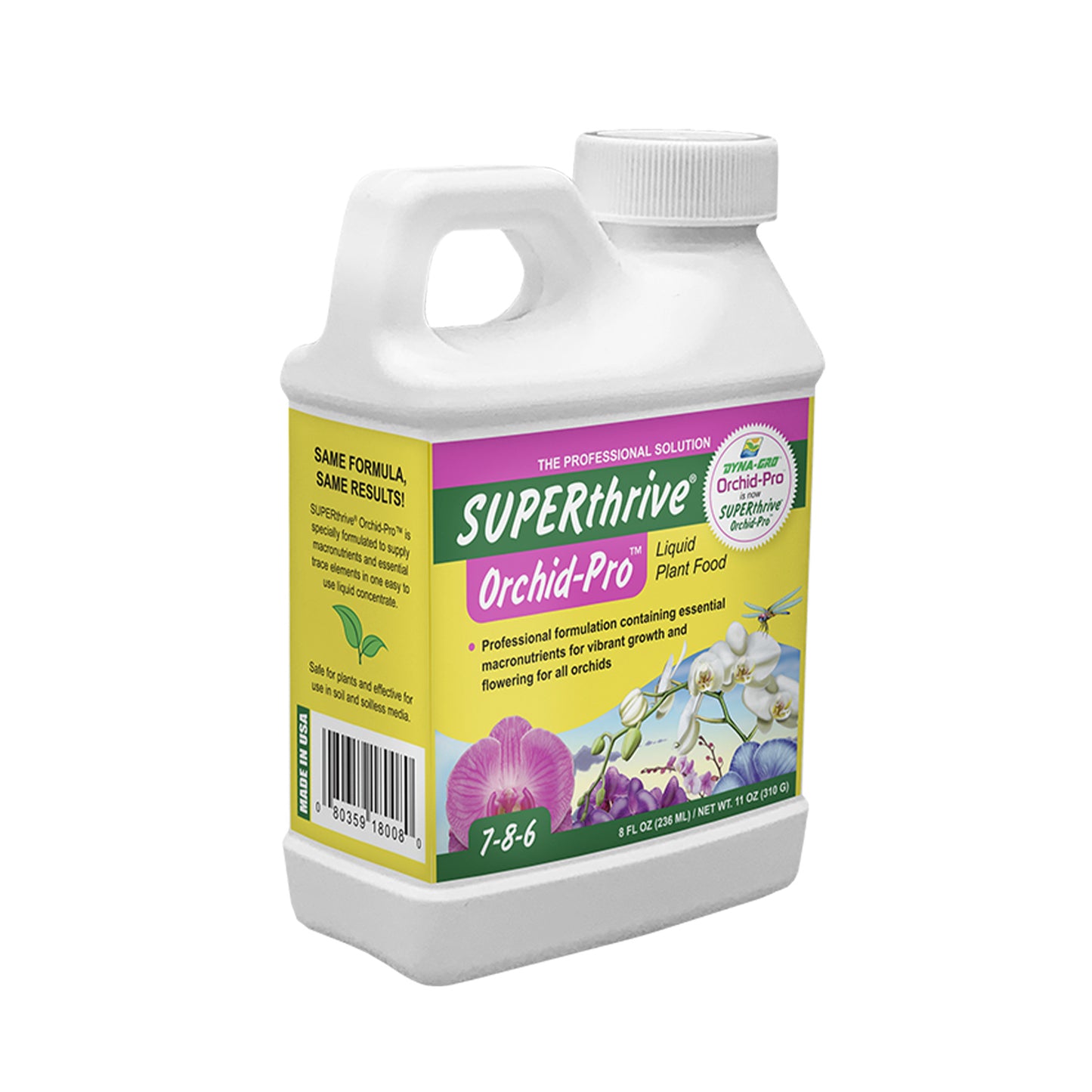 SUPERthrive Orchid-Pro 7-8-6 Plant Food, 8 oz