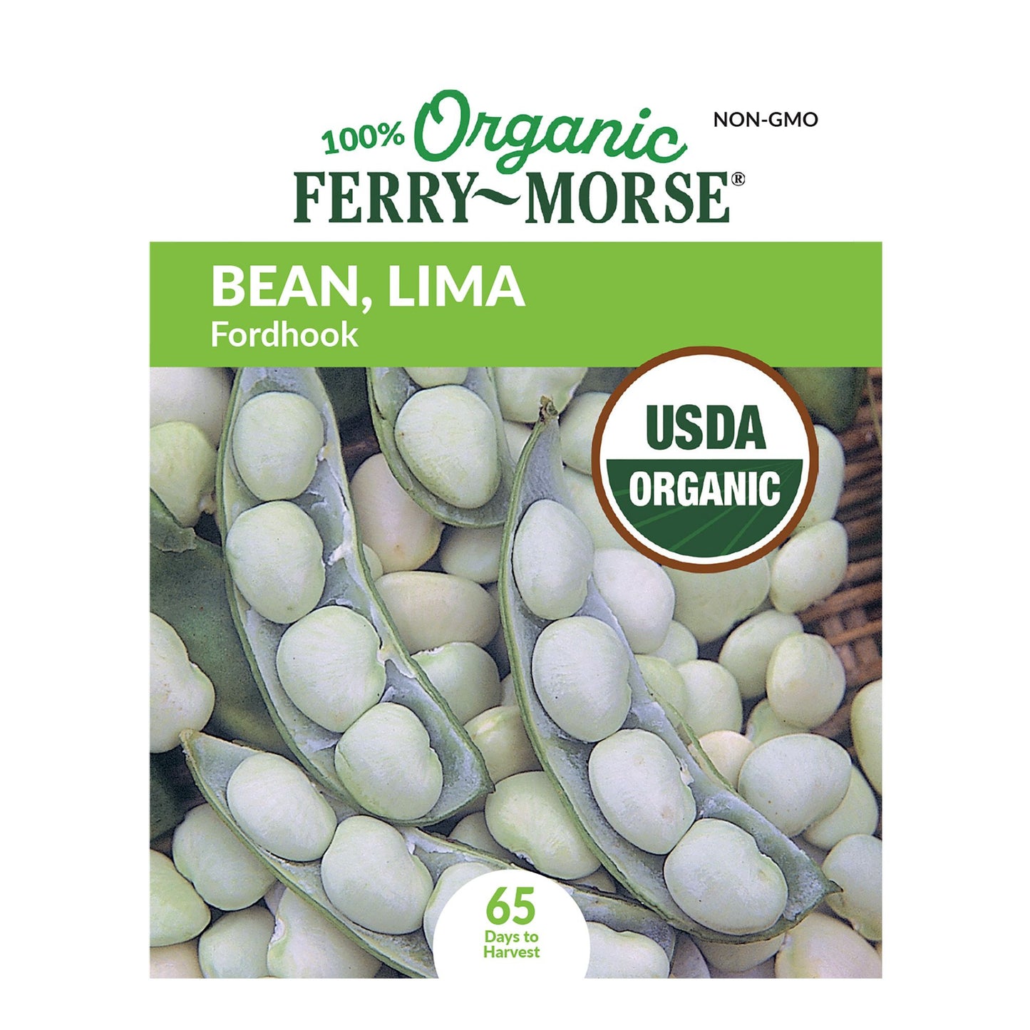 Bean, Lima Fordhook Organic Seeds