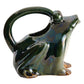 Stoneware Green Frog Watering Pitcher
