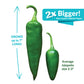 Pepper Jalapeno Super Nacho Plantlings Live Baby Plants 4in. Pot, 2-Pack
