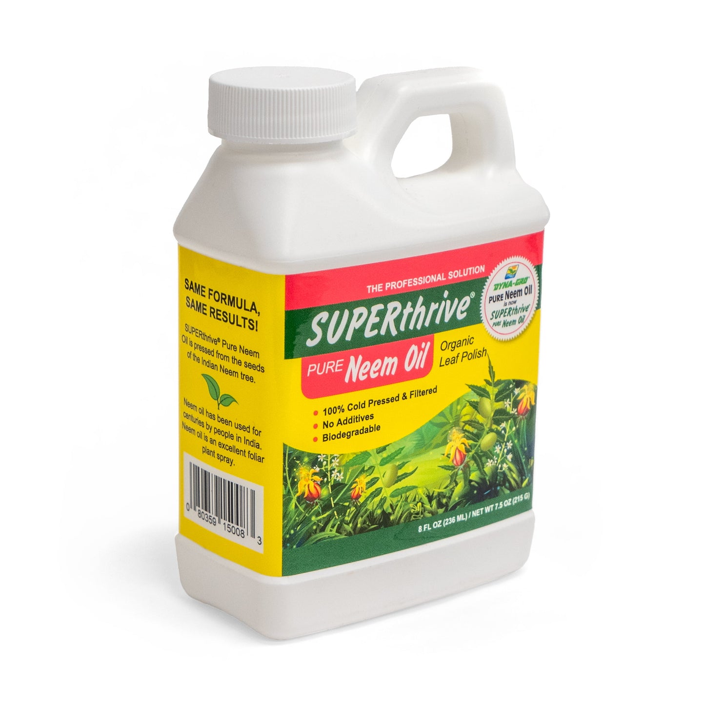 SUPERthrive Organic Neem Oil Leaf Polish, 8 oz