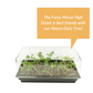 Seed Starting Clear Humidity High Grow-Dome - 11.50" x 22.75" x 7"