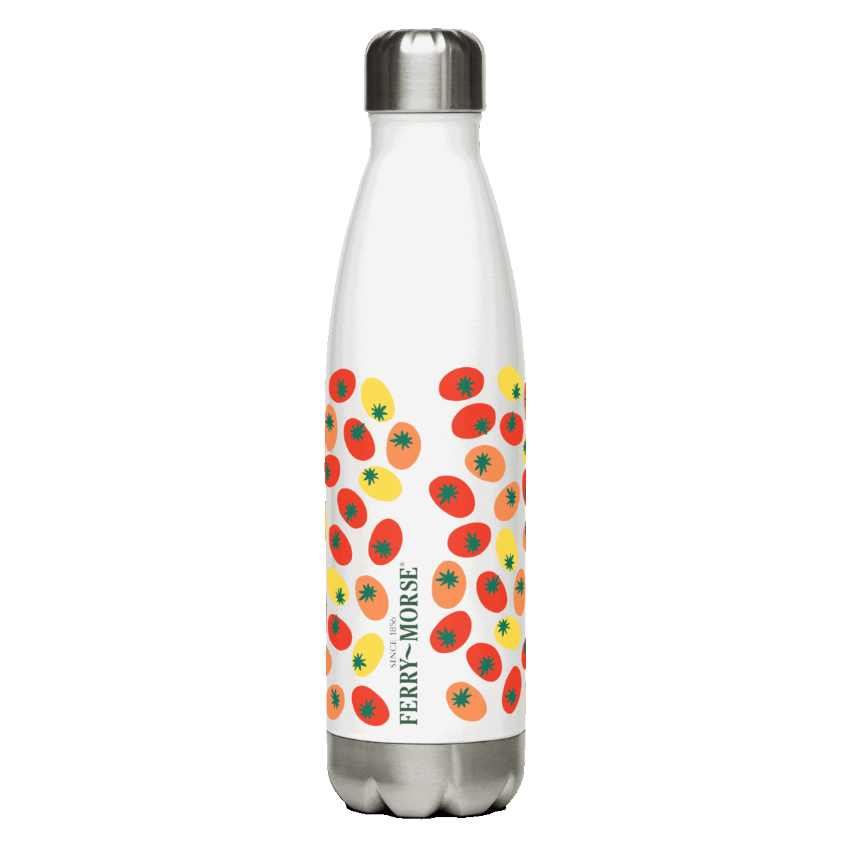 Tomato Stainless Steel Water Bottle, 17 oz