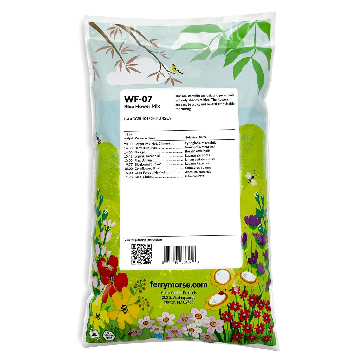 blue wildflower seed mix Ferry-Morse Blue Mix Bulk Wildflower Seeds, 1lb