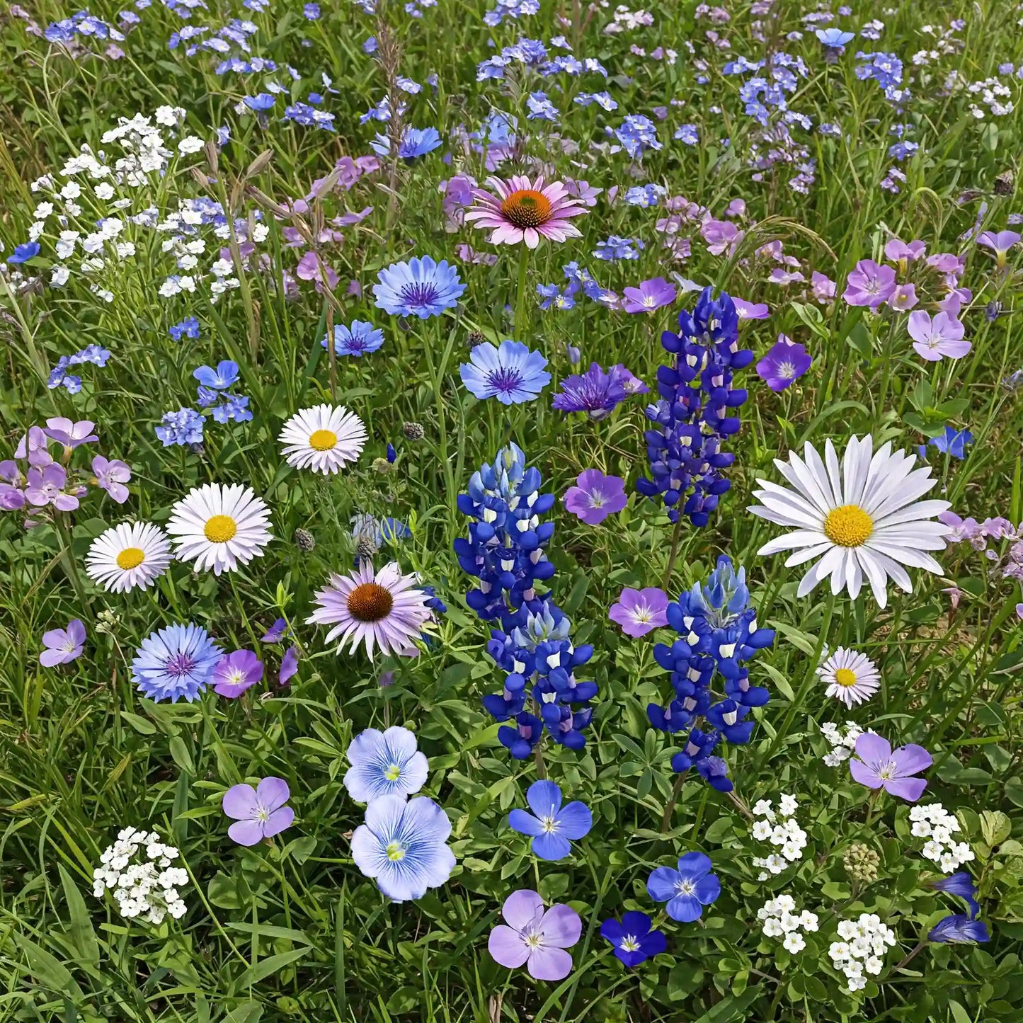 Cool Colors Mix Bulk Wildflower Seeds, 1lb