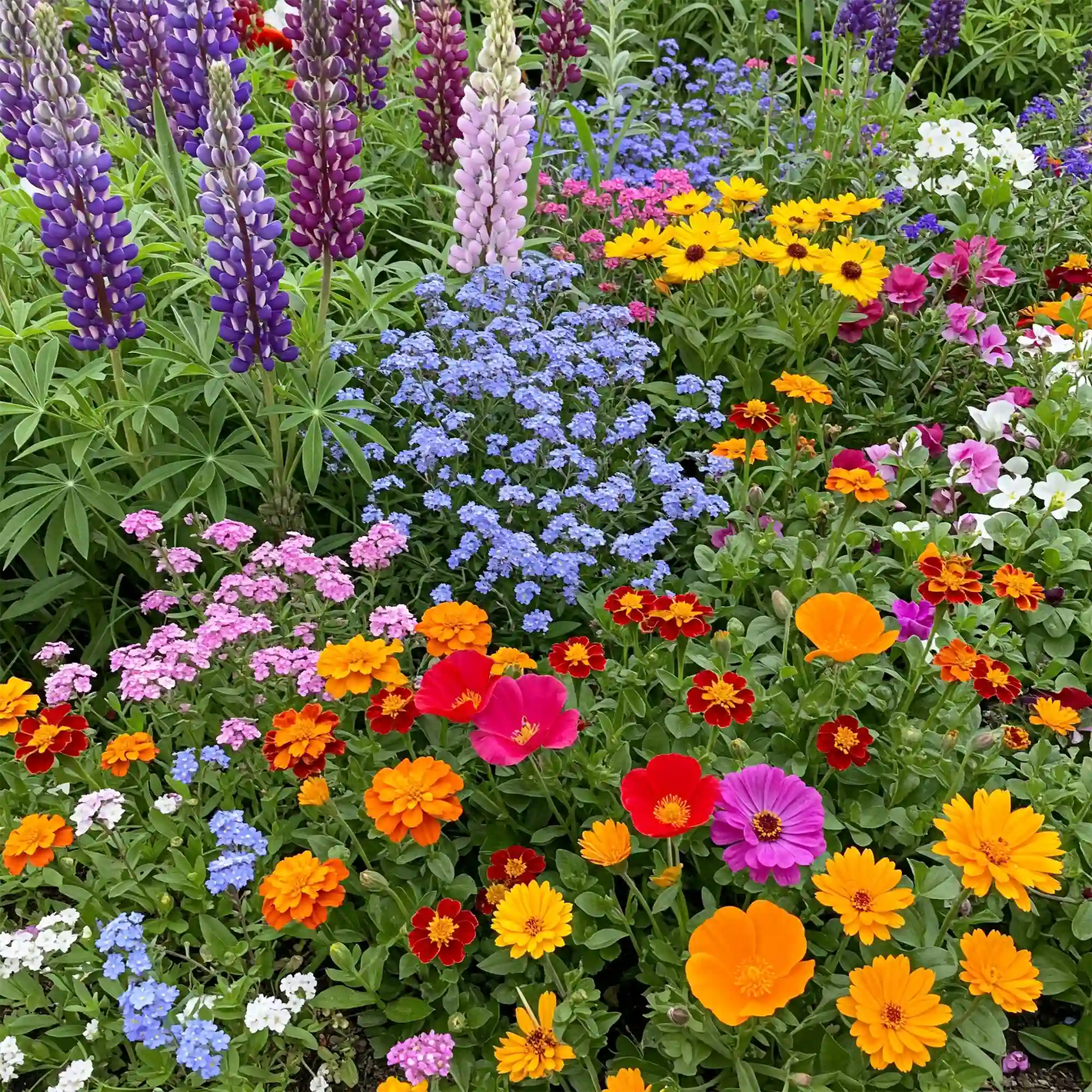 Colorscape Mix Bulk Flower Seeds, 1lb - Ferry - Morse
