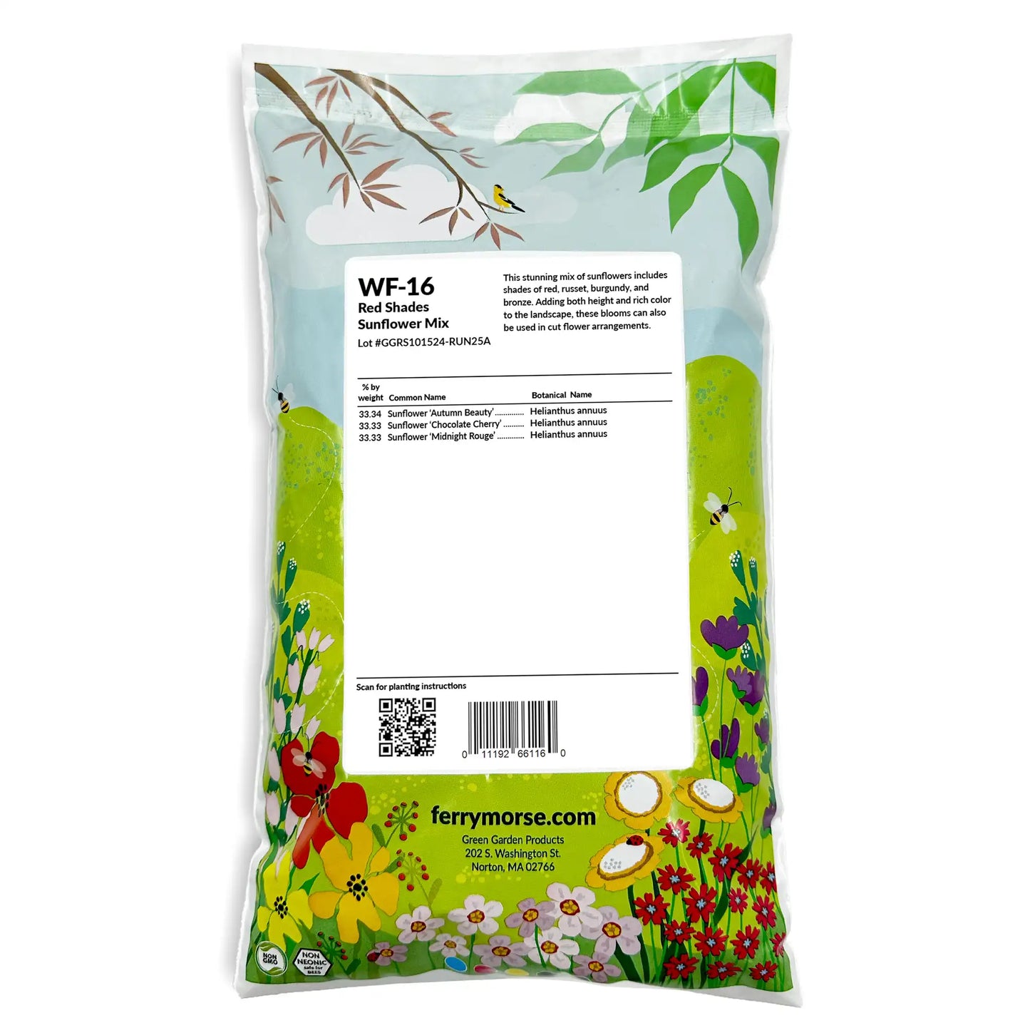 Red Shades Mix Bulk Sunflower Seeds, 1lb