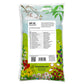 A bag of Ferrymorse WF-39 Perennial Mix, showing the back of the packaging with a white label, barcode, and colorful illustrations of flowers and leaves.