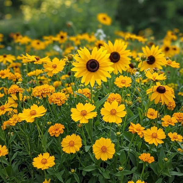 order seeds to plant Ferry-Morse 1 lbs. Yellow Mix Bulk Flower Seeds