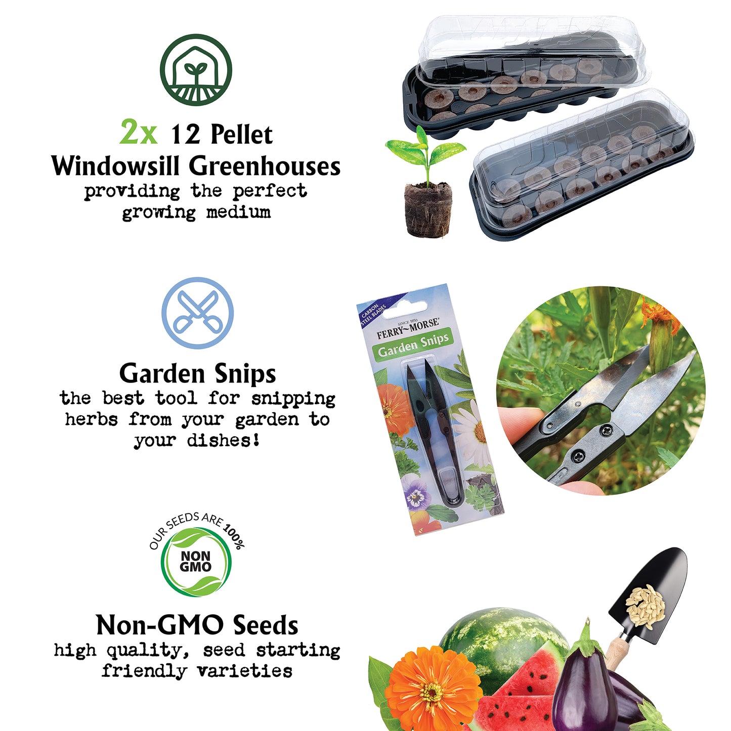 Grow-Your-Own Tea Herb Garden Kit