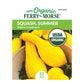 Squash, Yellow Summer Crookneck Organic Seeds