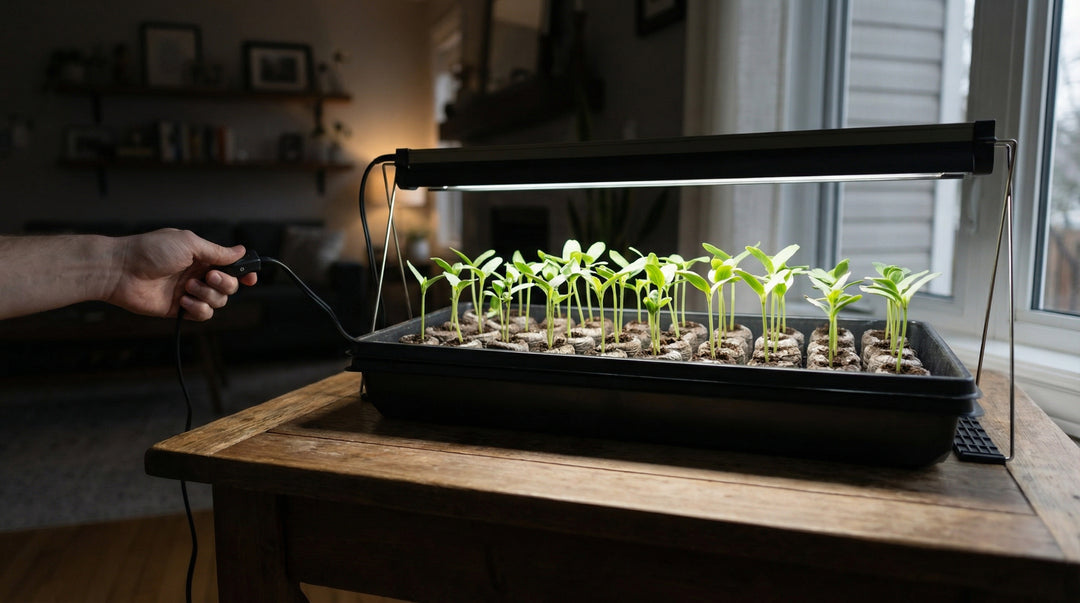 Video of the Ferry morse indoor grow light for seed starting