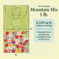 Rocky Mountain Mix Bulk Wildflower Seeds, 1lb