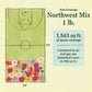 Pacific Northwest Mix Bulk Wildflower Seeds, 1lb