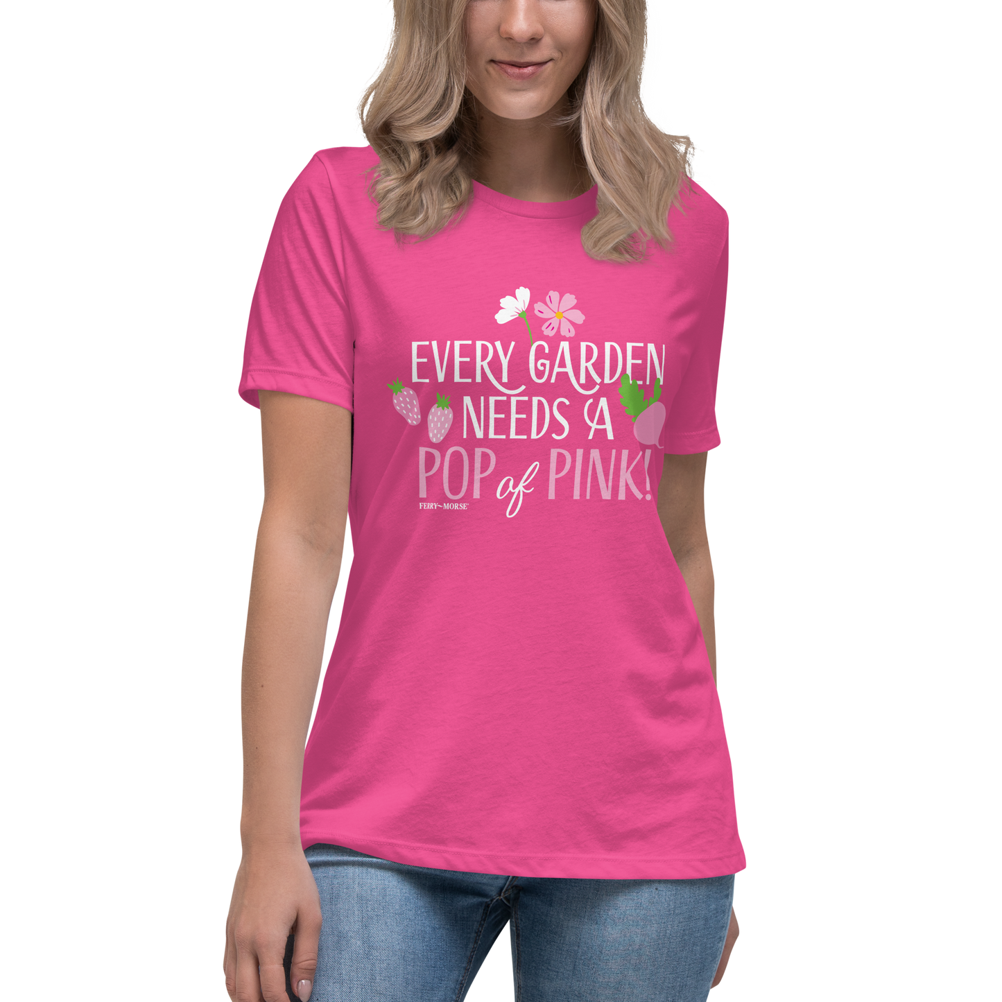 "Pop of Pink!" Women's T-shirt