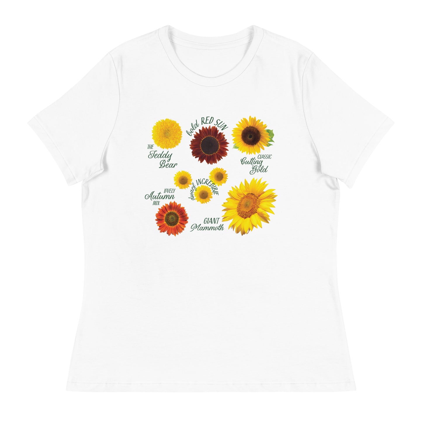 "Sunflowers" Women's Relaxed T-Shirt