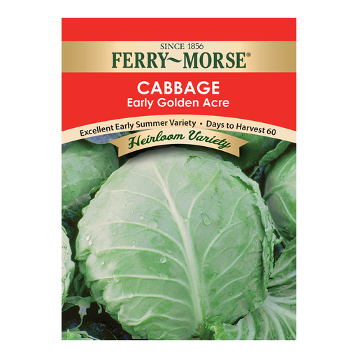 Cabbage Seeds, Early Golden Acre
