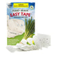 White Lisbon Bunching Onions Seed Tape in packaging with some of the tissue tape outside of the packaging.