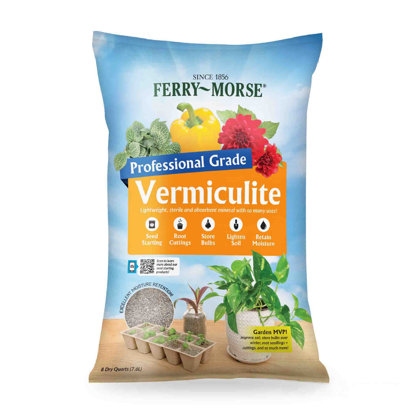 Ferry Morse 8 qt. Professional Vermiculite