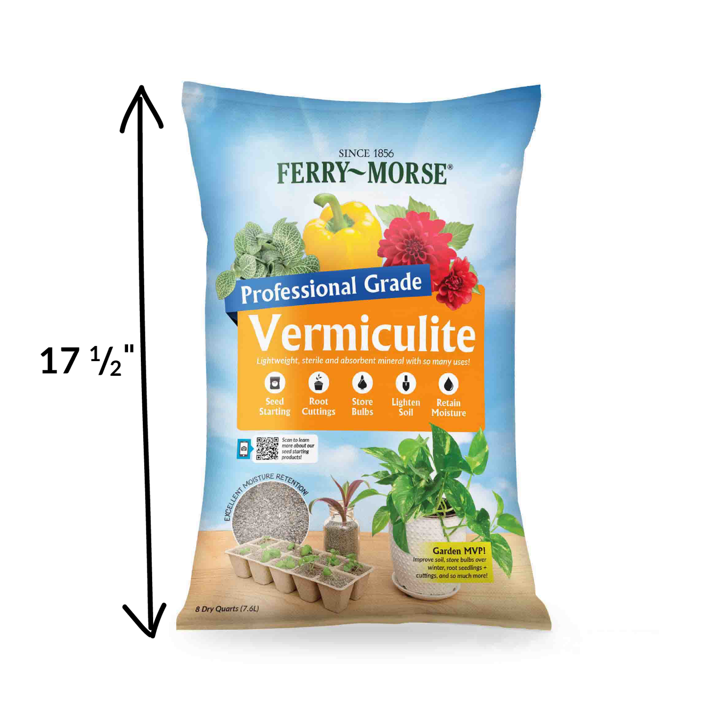 Ferry Morse 8 qt. Professional Vermiculite