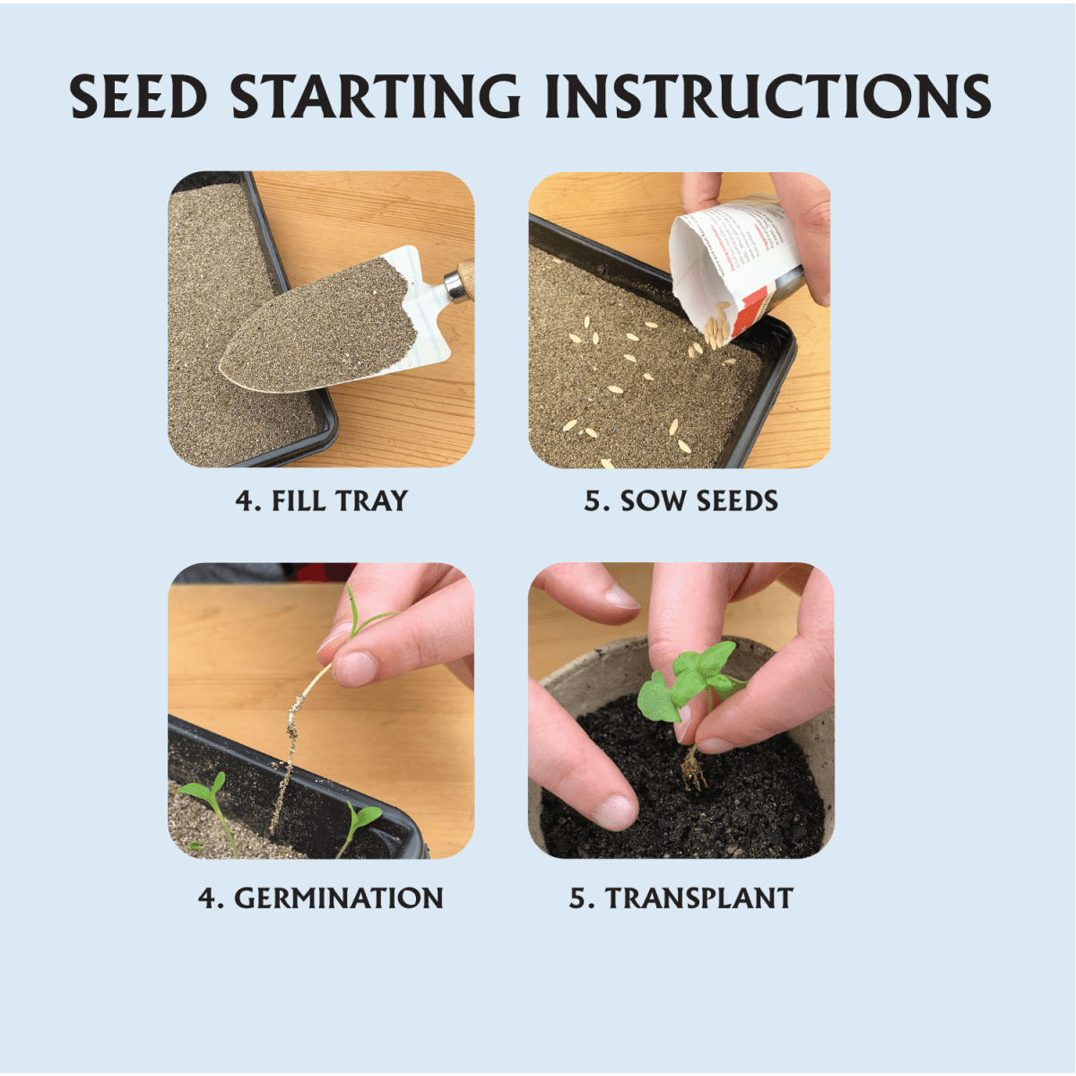 planting seeds in vermiculite Professional-Grade Vermiculite for Plants