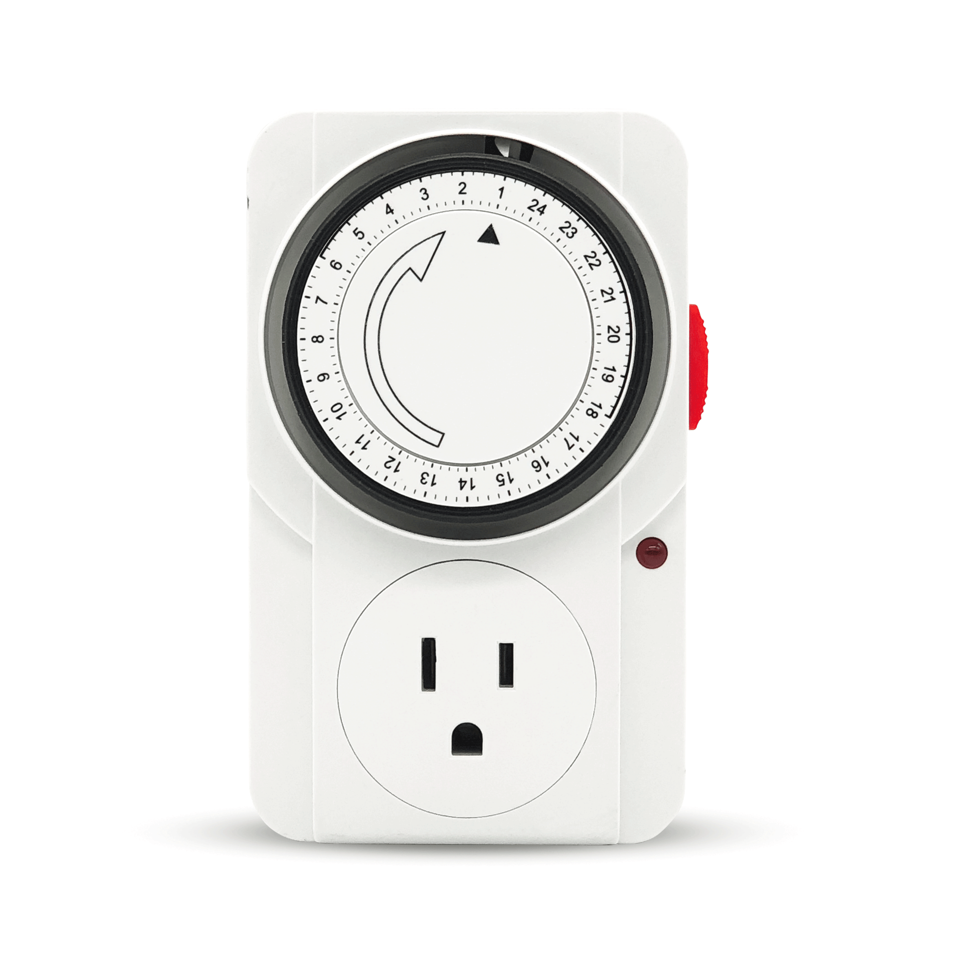 Jiffy Hydro Single Grounded Outlet Timer for Grow Lights Pumps & More from Ferry-Morse Seeds