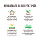 Jiffy-Pots, 5 inch Peat Pots