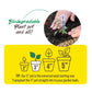 Jiffy-Pots Organic Seed Starting 3" Biodegradable Peat Pots, 10 Pack