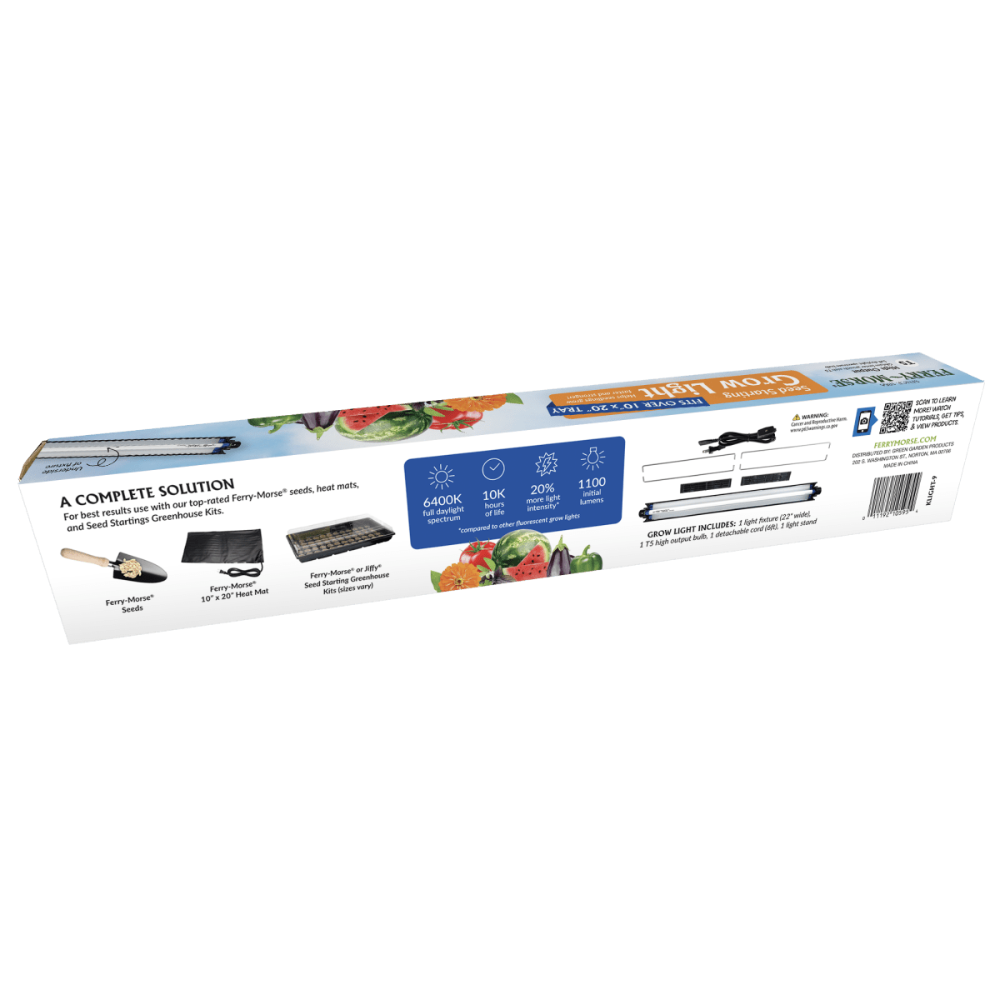 FerryMorse Indoor Grow Light Fixture with T5 Bulb