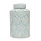 Blue & White Decorative Ginger Jar with Lid