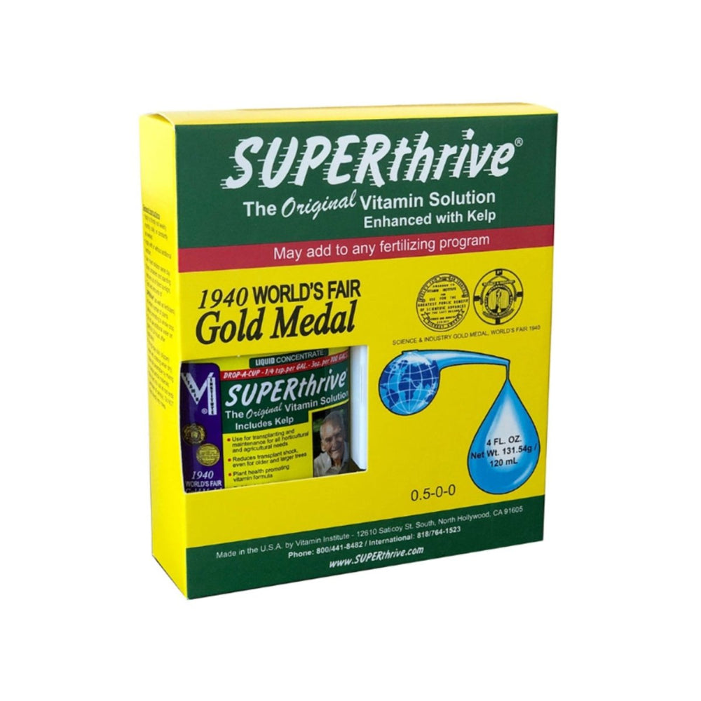SUPERthrive Plant Vitamin Solution 4 oz. + Organic 4 - 4 - 4 All - Purpose Fertilizer Set, 2 Pack - Ferry - Morse