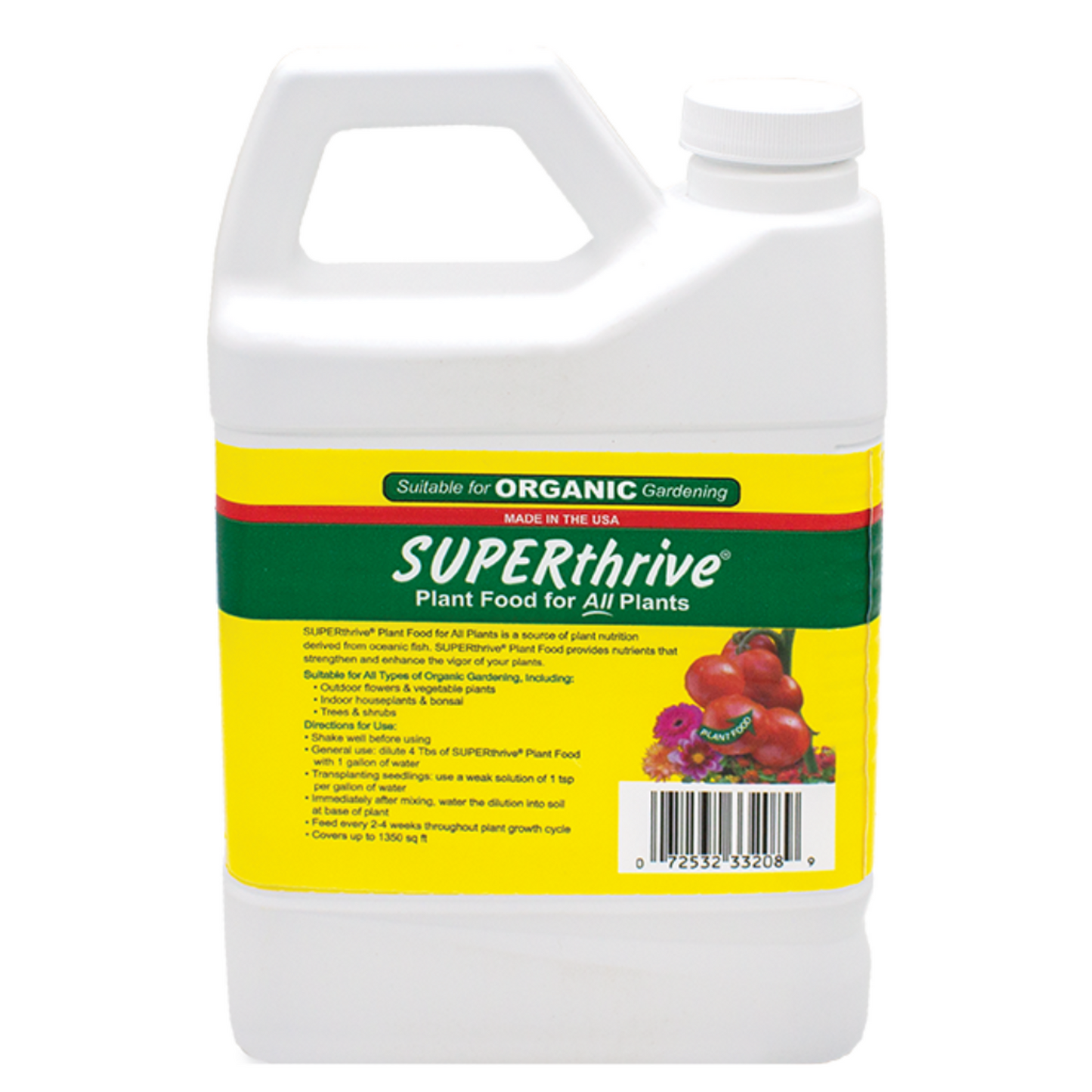 SUPERthrive Organic Plant Food with Fish Emulsion