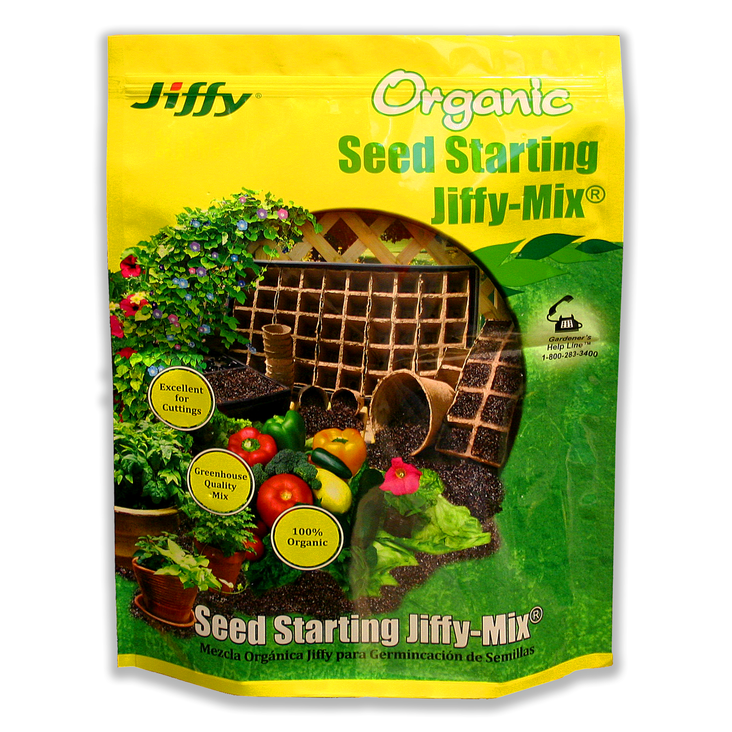 Jiffy Organic Seed Starting Soil Mix