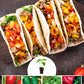 Mexican Vegetable & Herb Kit with Tomato, Cilantro, Jalapeno & Poblano Peppers Plantlings Live Baby Plants 1-3in., 12-Pack