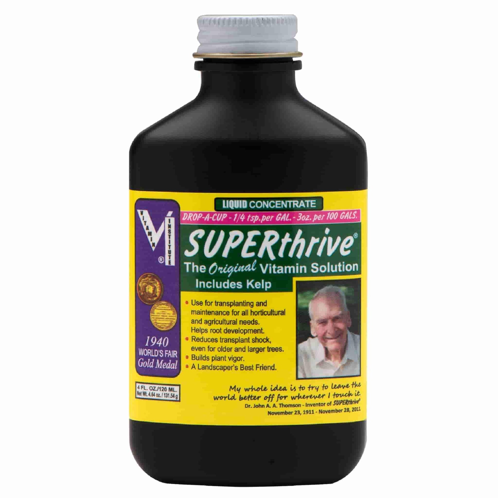 SUPERthrive 4 Ounce Vitamin Solution with Kelp