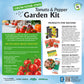 Grow-Your-Own Tomato & Peppers Garden Kit