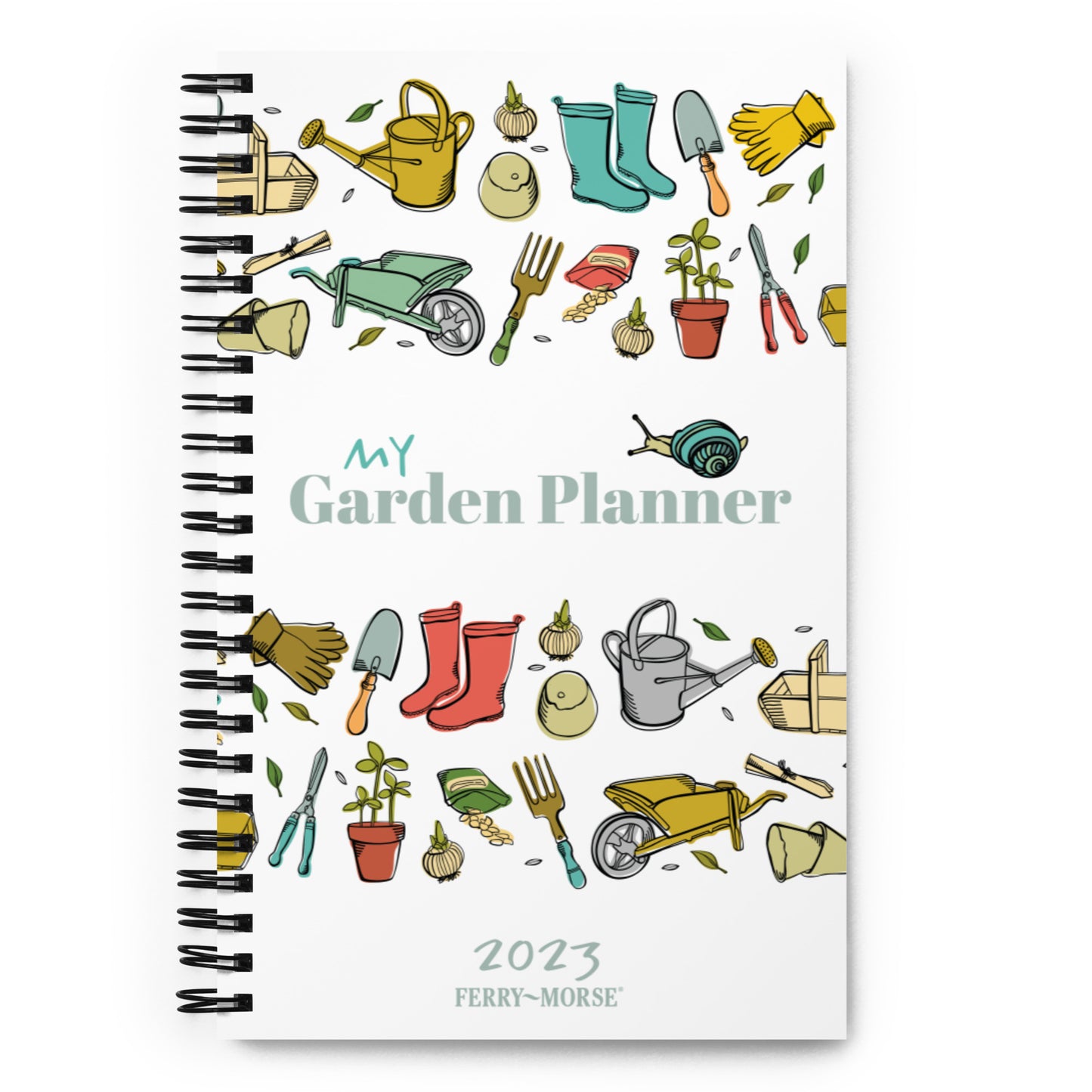 "My Garden Planner 2023" Spiral Notebook
