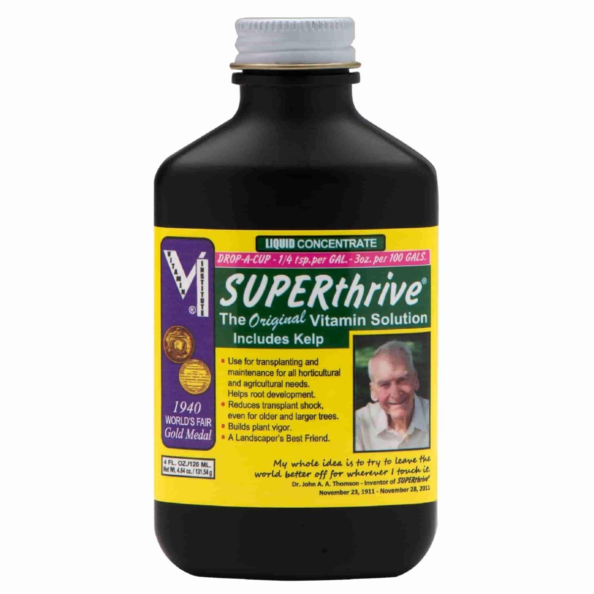 SUPERthrive Plant Vitamin Solution with Kelp, 4 Oz. - Ferry - Morse