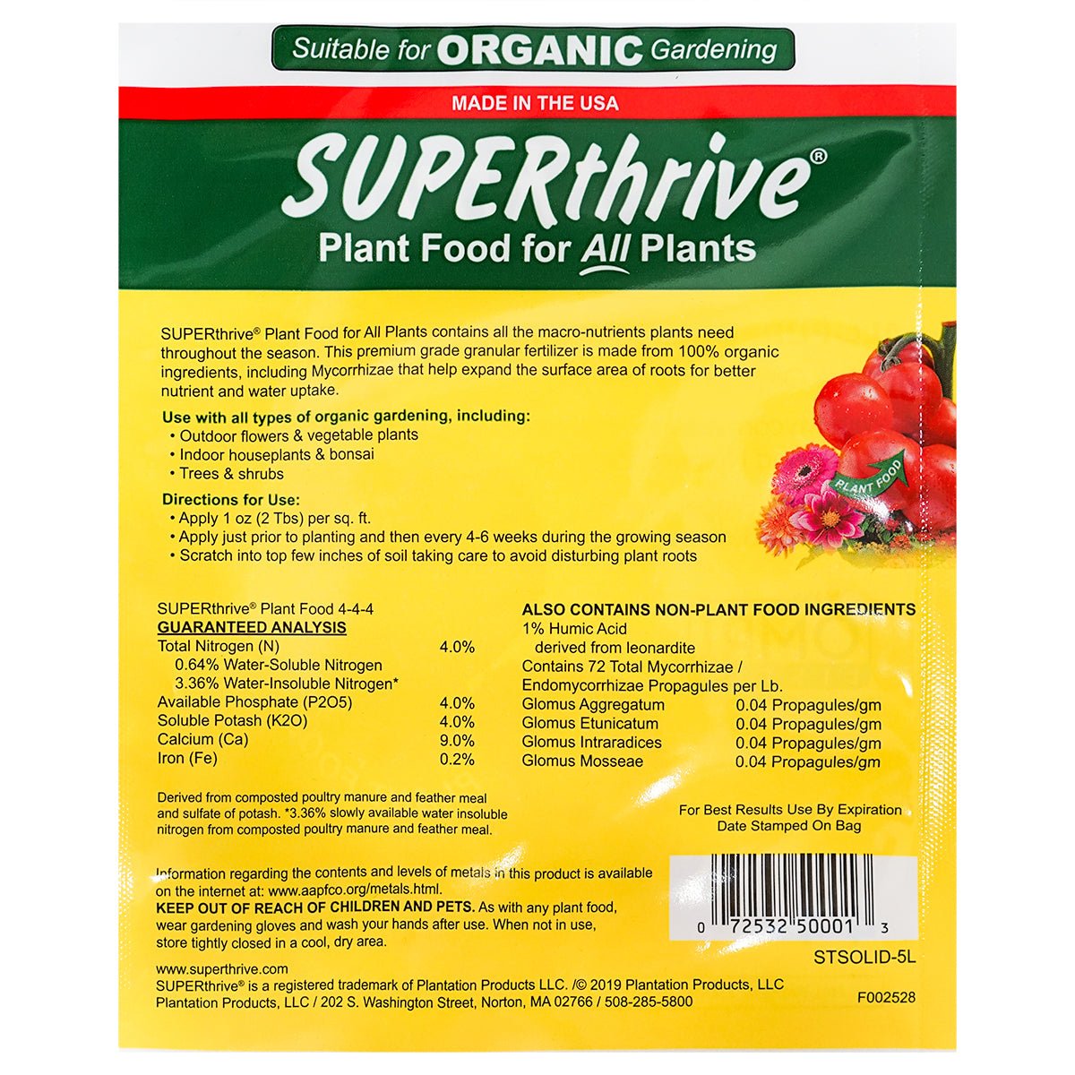 SUPERthrive Vitamin Solution 1 pt + Organic All - Purpose Fertilizer, 2 Pack - Ferry - Morse